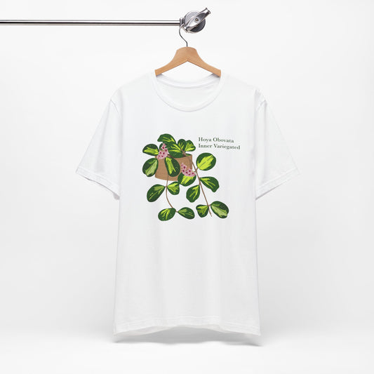 Hoya Obovata Inner Variegated T-Shirt - White