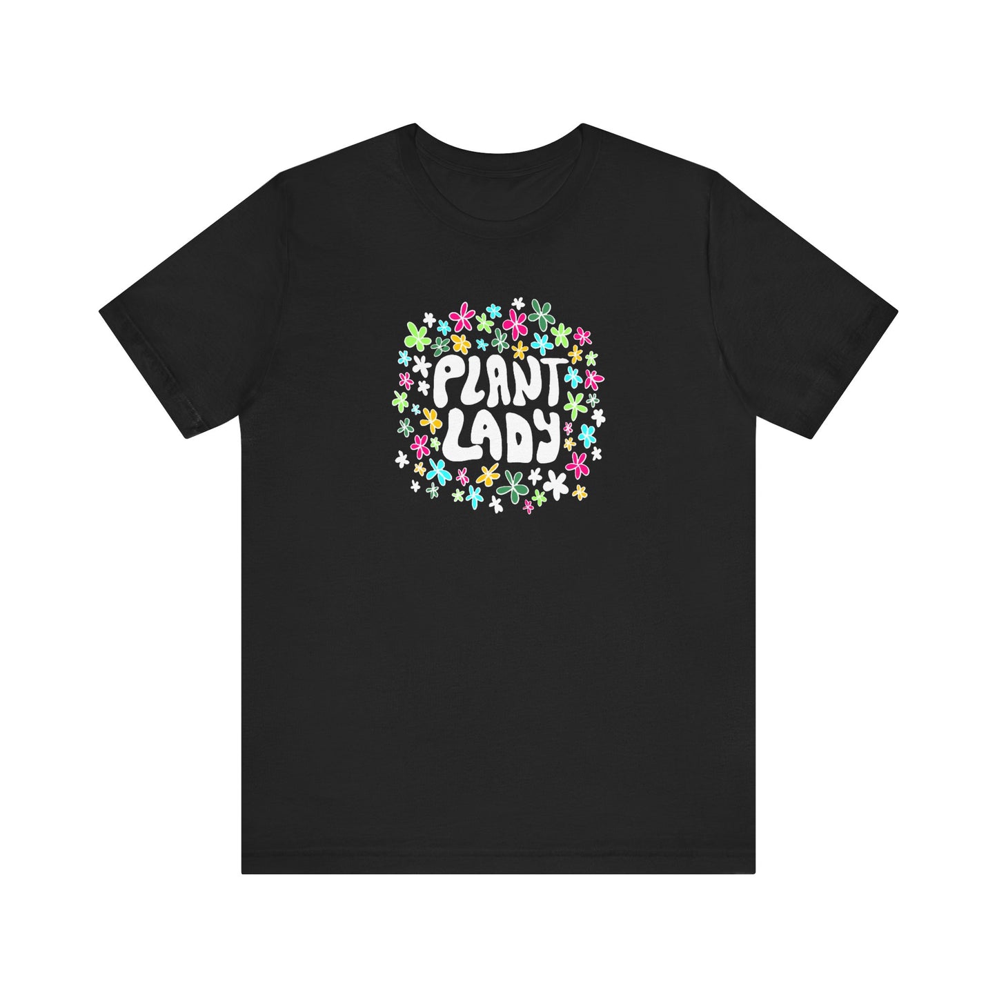 Plant Lady Plant Lover T-Shirt - Black