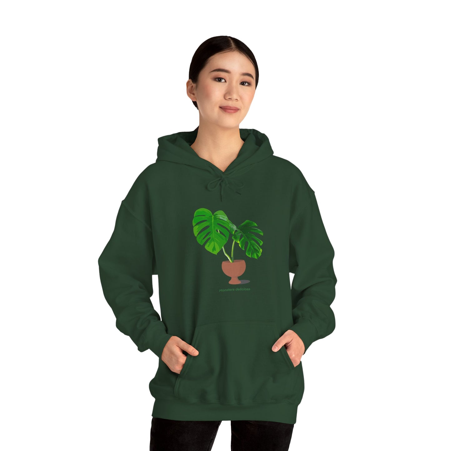 Monstera Deliciosa Plant Hoodie