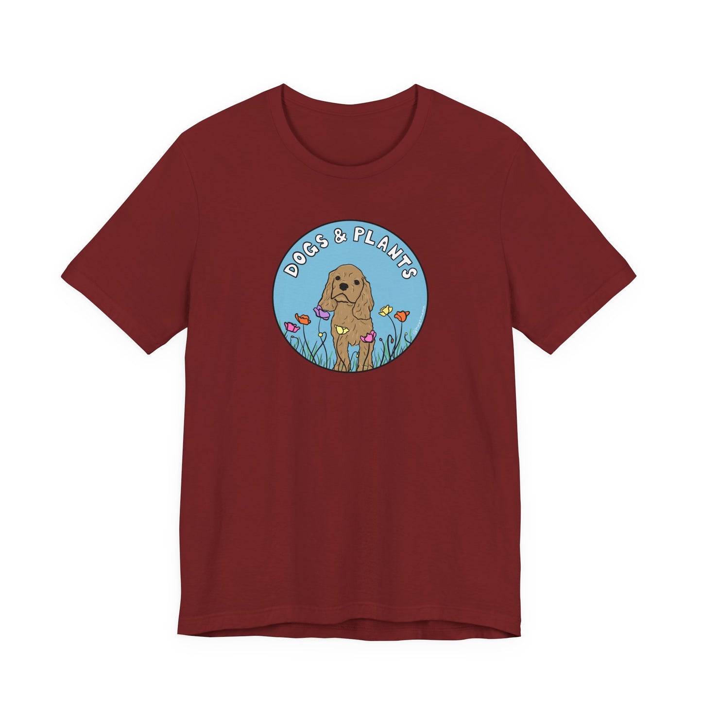 Dogs & Plants T-Shirt for Puppy & Plant Lovers