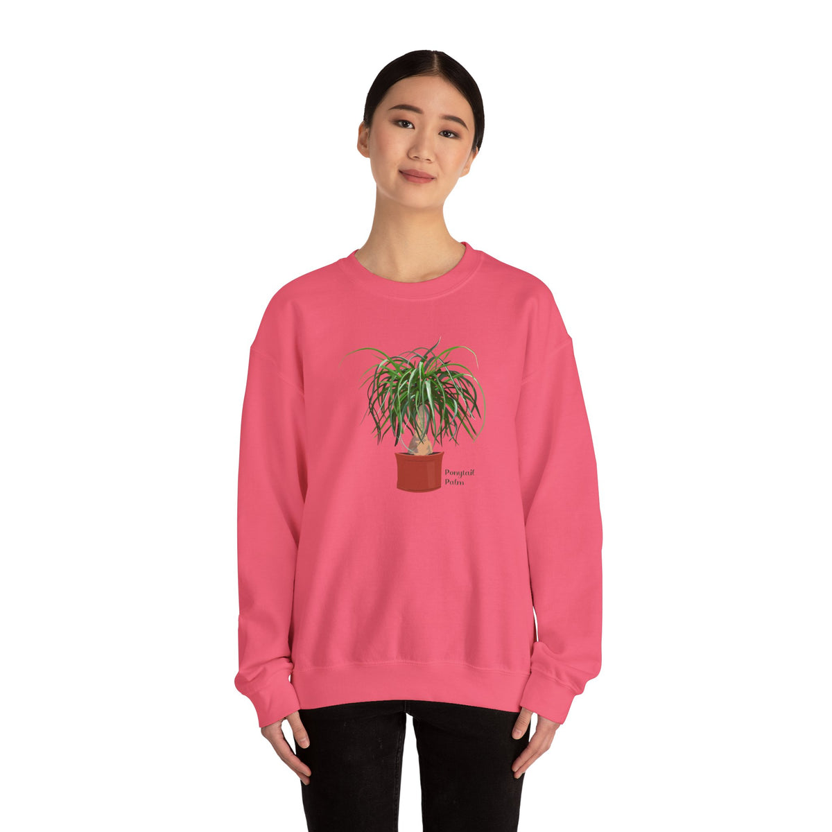 Ponytail Palm Plant Lover Crewneck Sweatshirt
