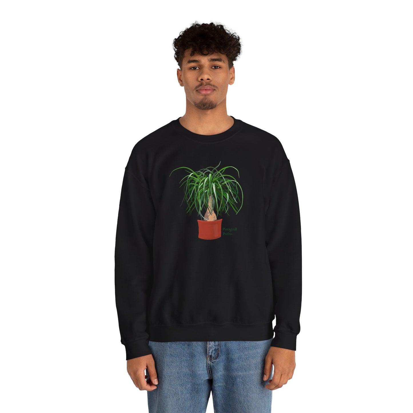 Ponytail Palm Plant Lover Crewneck Sweatshirt