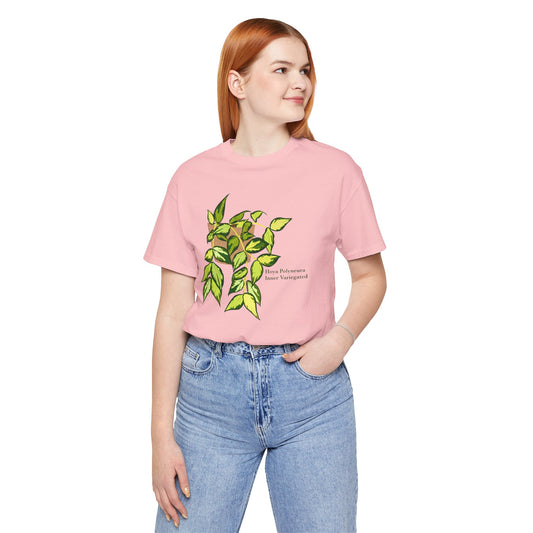 Hoya Polyneura Inner Variegated T-Shirt - Pink