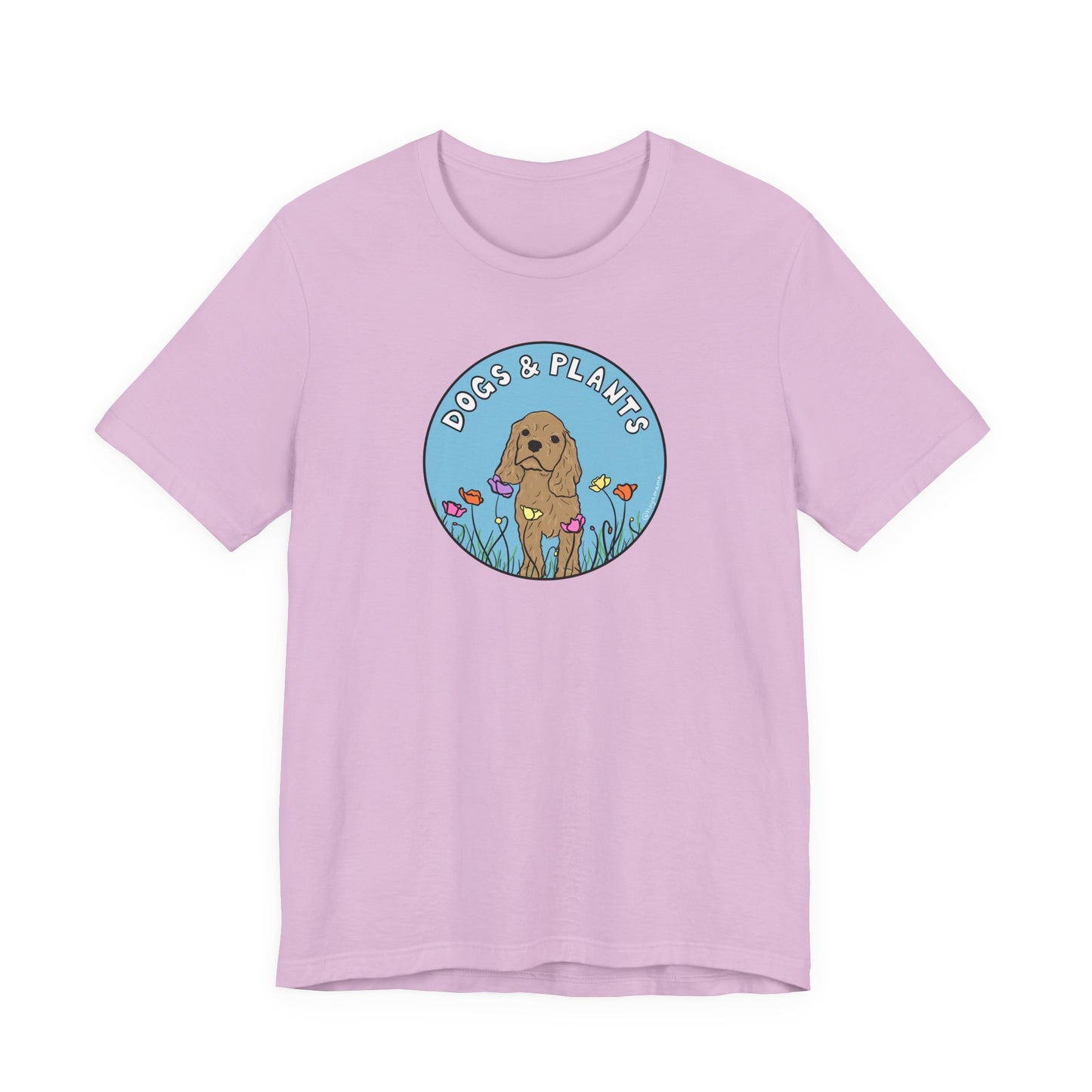 Dogs & Plants T-Shirt for Puppy & Plant Lovers