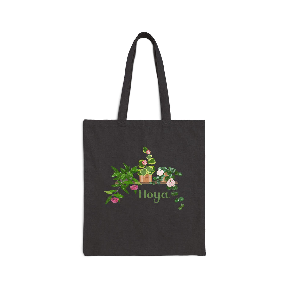 Hoya Mathilde Splash, Kerii Variegata, & Publicalyx Splash Trio Canvas Tote Bag