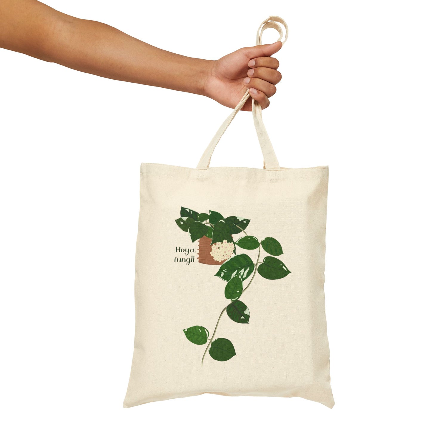 Hoya Fungii Canvas Tote Bag