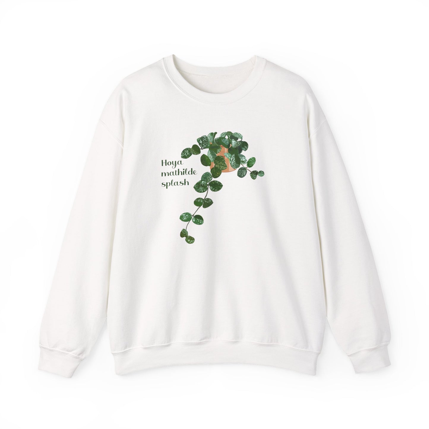Hoya Mathilde Splash Plant Lover Crewneck Sweatshirt