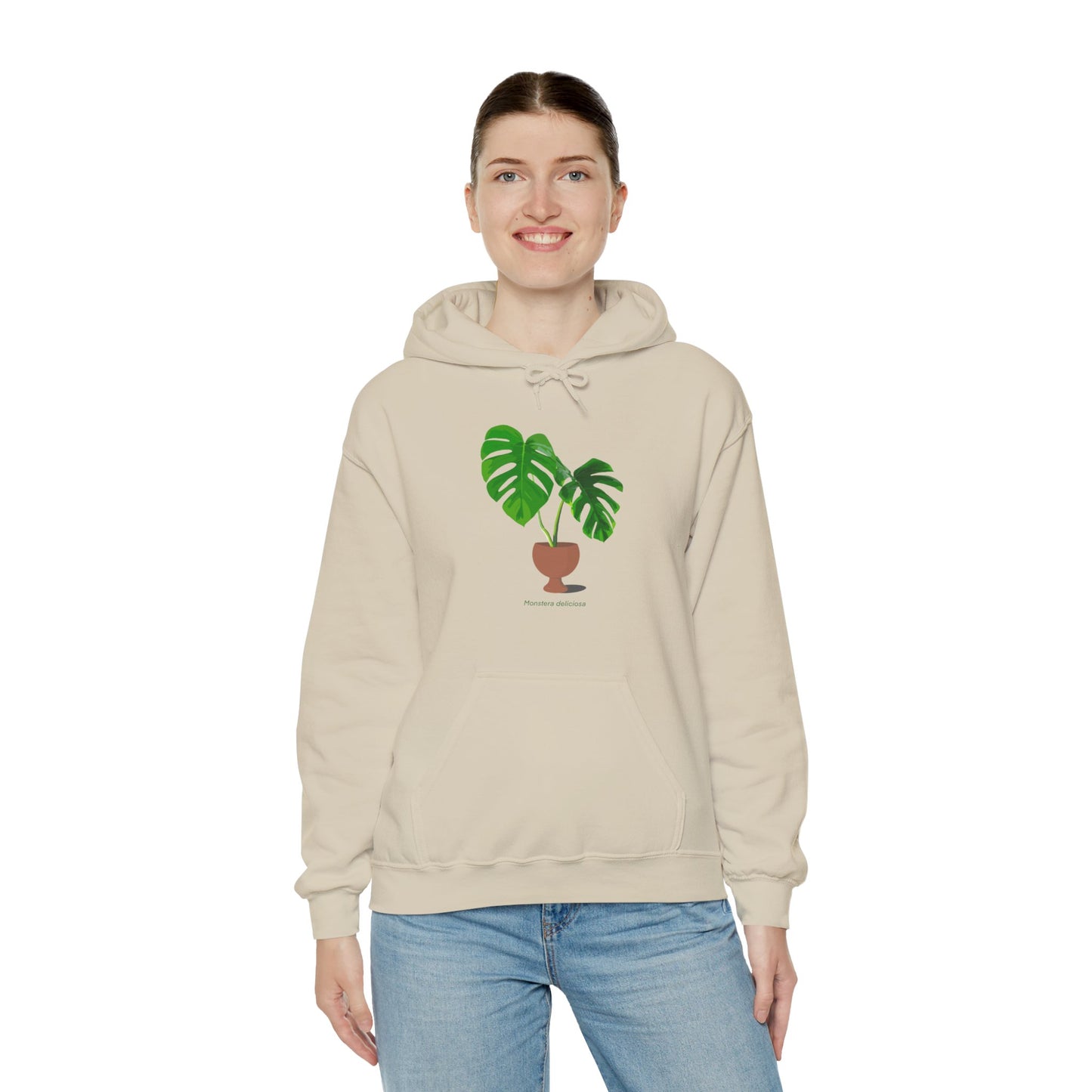 Monstera Deliciosa Plant Hoodie