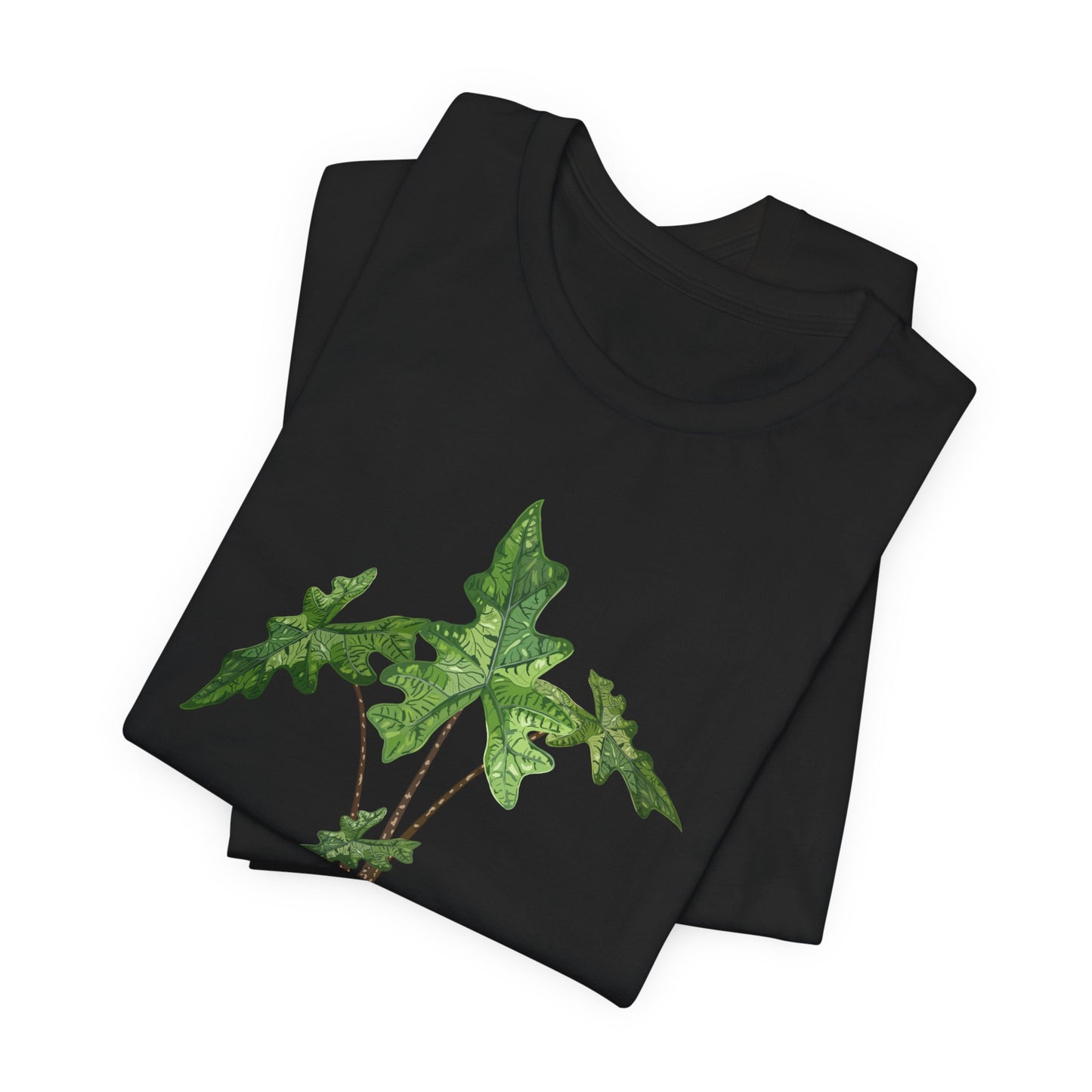 Alocasia Jacklyn Plant Lover T-Shirt - White, Black, Natural