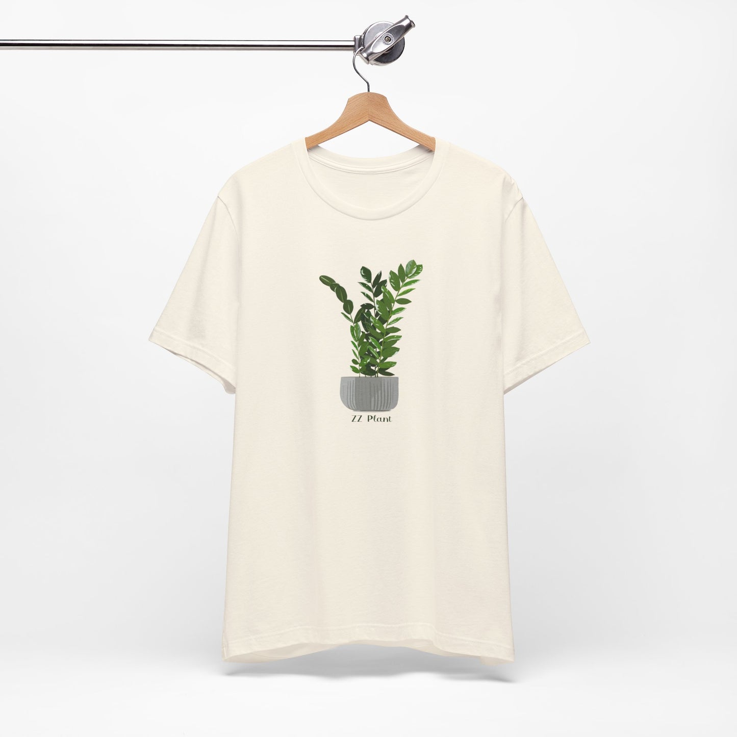 ZZ Plant Lover T-Shirt - White, Natural, Black