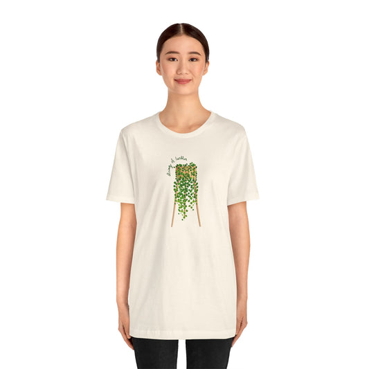String of Turtles Succulent Plant Lover T-Shirt - White, Natural, Black