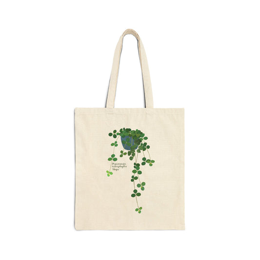 Peperomia Tetraphylla "Hope" Plant Lover Canvas Tote Bag