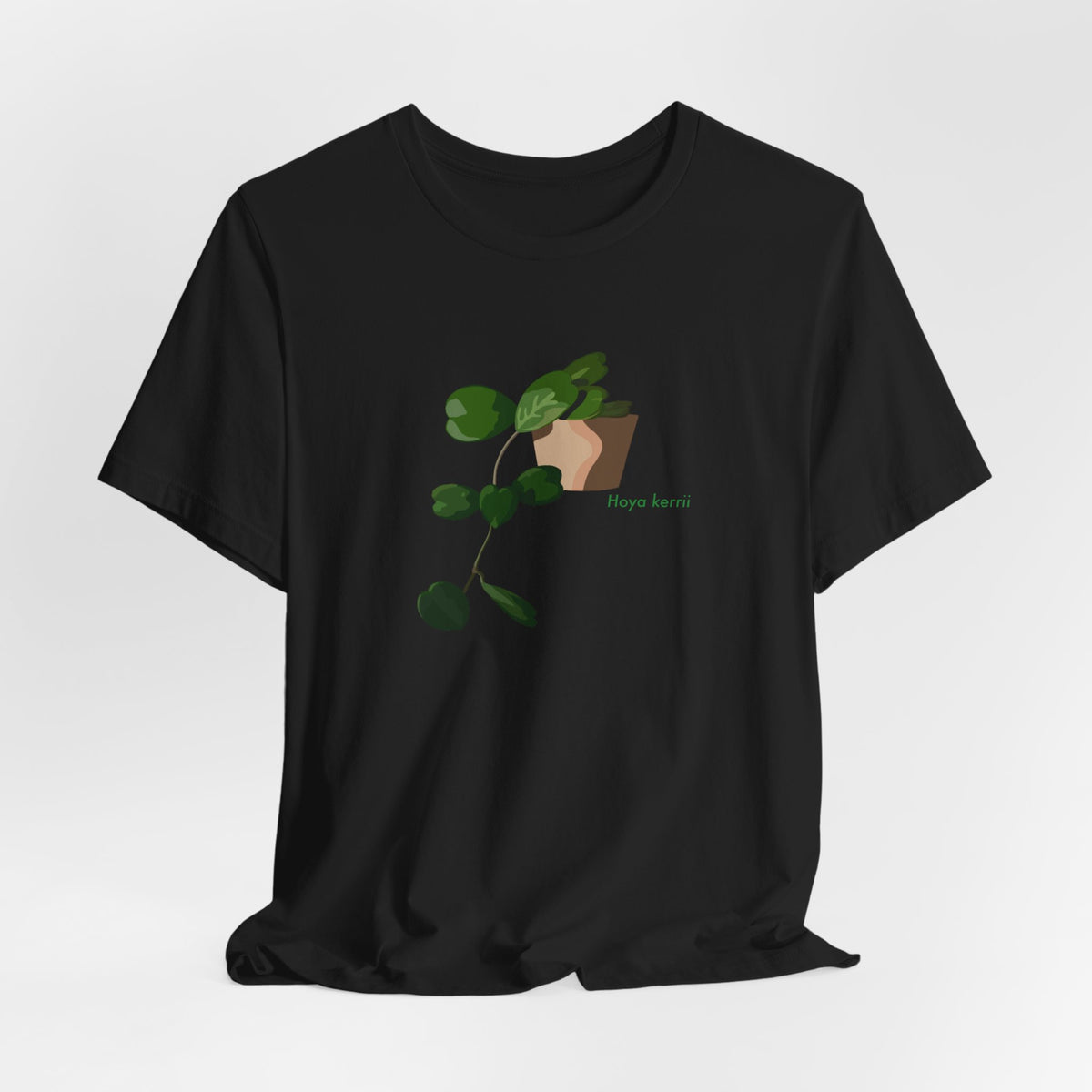 Hoya Kerrii Plant Lover T-Shirt - White, Natural, Black