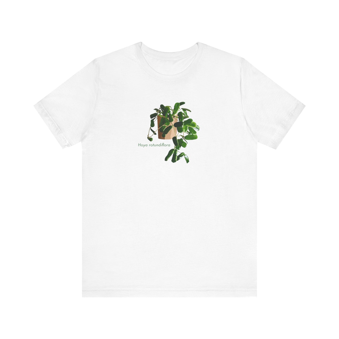 Hoya Rotundiflora Plant Lover T-shirt - White, Natural, Black