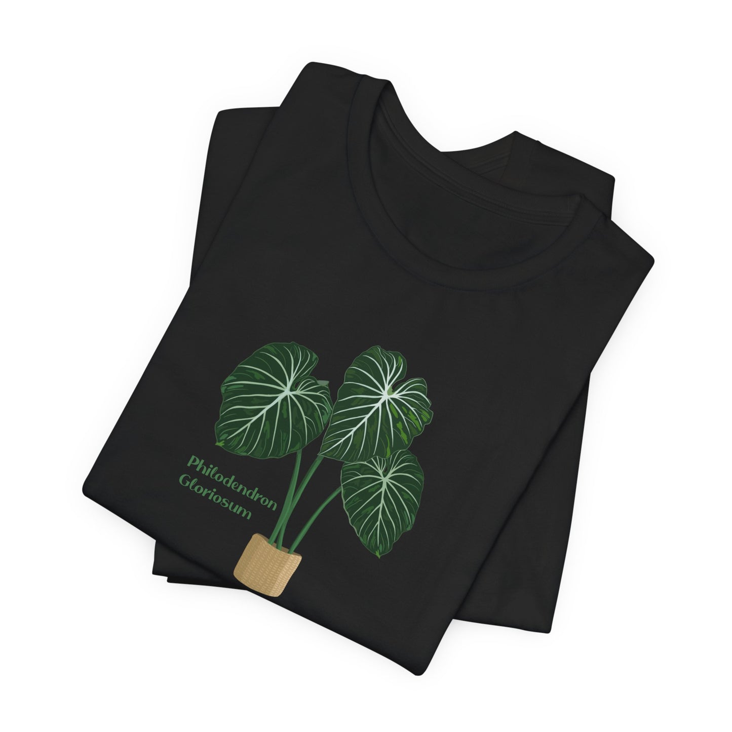 Philodendron Gloriosum Plant Lover T-Shirt - White, Natural, Black