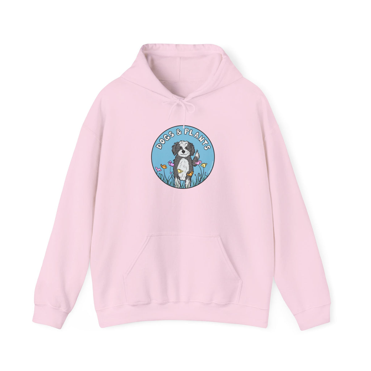 Dogs & Plants Hoodie for Doodle & Plant Lovers