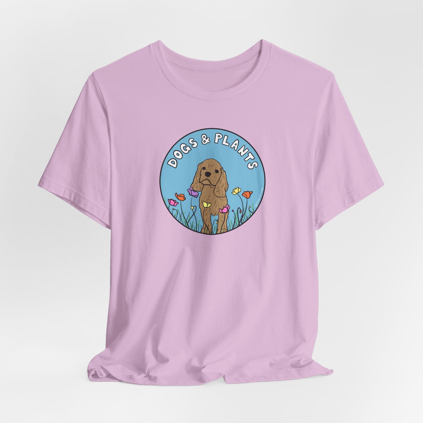 Dogs & Plants T-Shirt for Puppy & Plant Lovers
