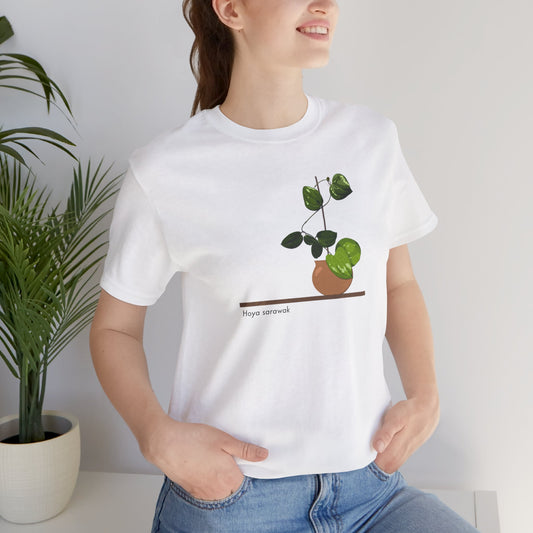 Hoya Sarawak Plant Lover T-Shirt - White