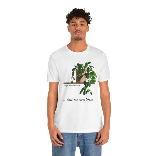 Hoya Rotundiflora Plant Lover T-shirt - White