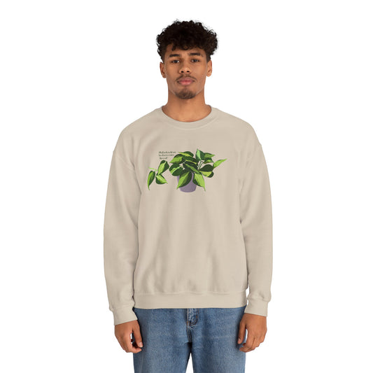 Philodendron Brasil Plant Lover Crewneck Sweatshirt