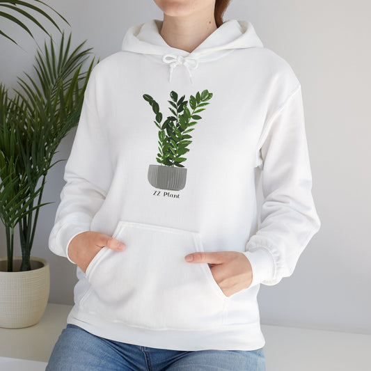 ZZ Plant Hoodie - White