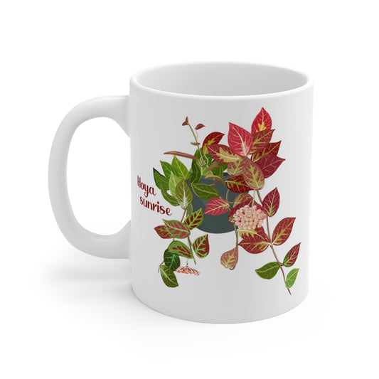 Hoya Sunrise Plant Lover Mug - White