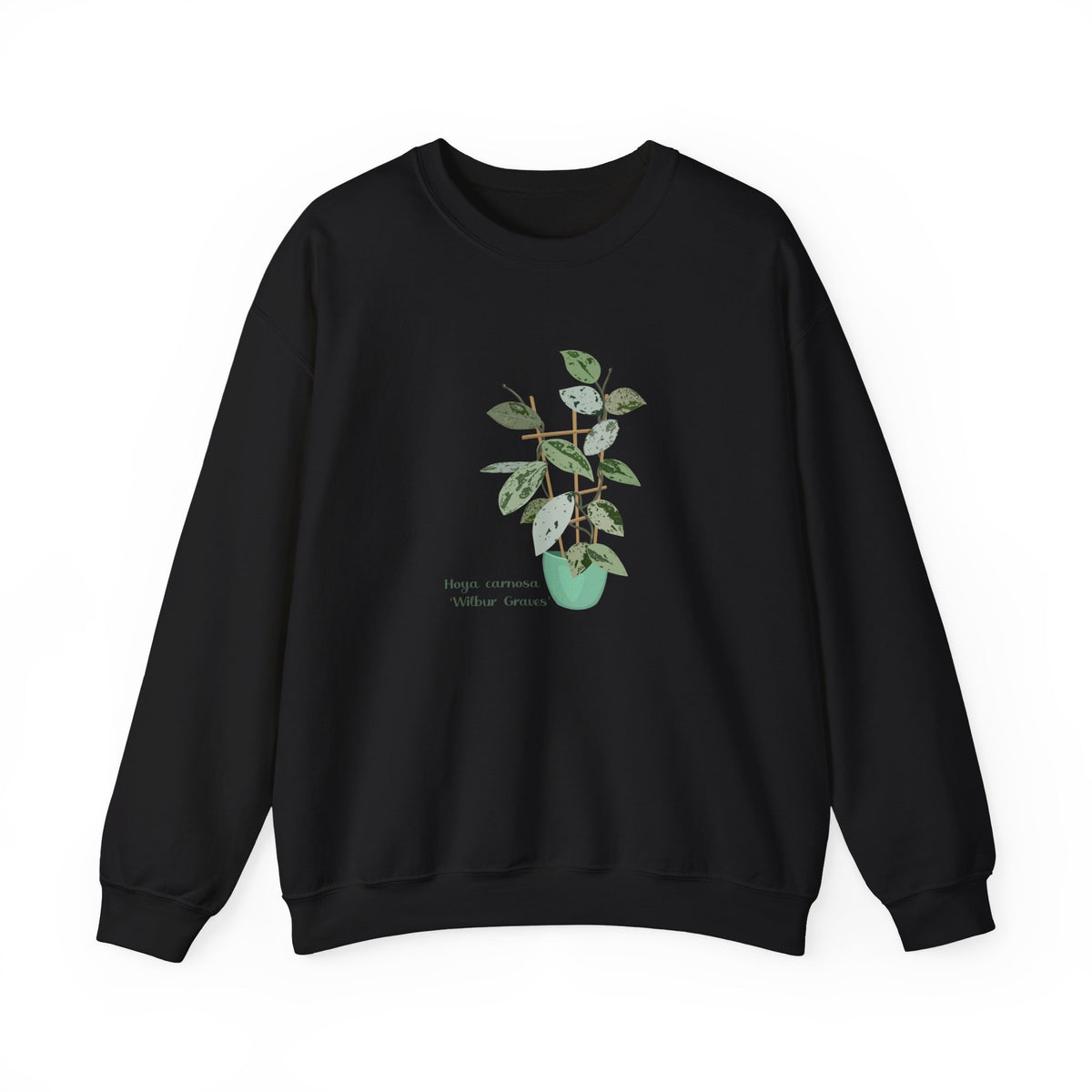 Hoya Carnosa Plant Lover Crewneck Sweatshirt