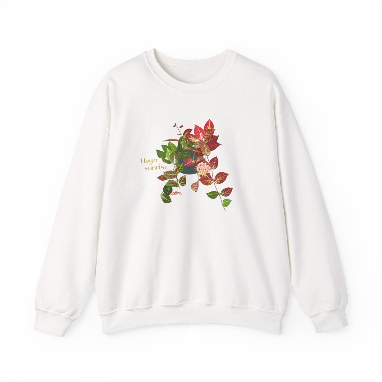 Hoya Sunrise Plant Lover Crewneck Sweatshirt