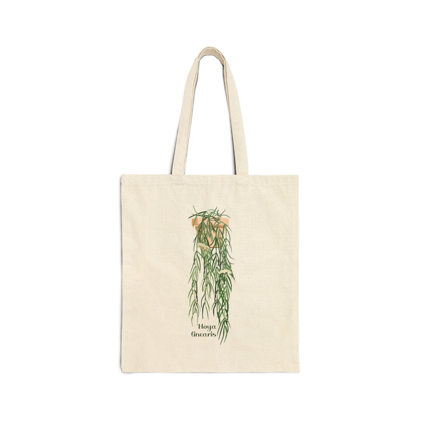 Hoya Linearis Plant Lover Canvas Tote Bag