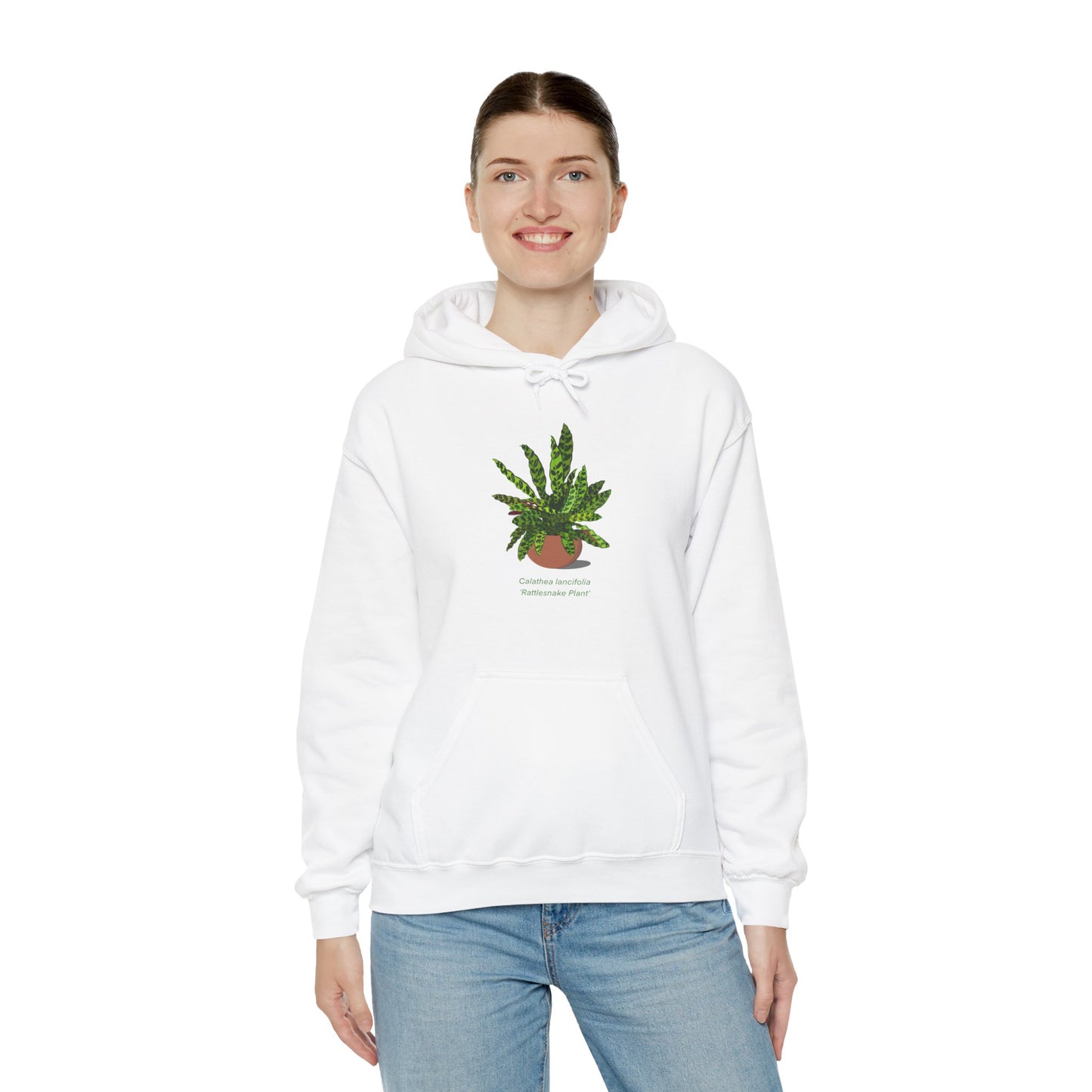 Calathea Lancifolia Rattlesnake Plant Hoodie