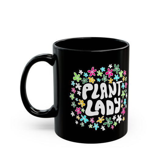 Plant Lady Mug - Black