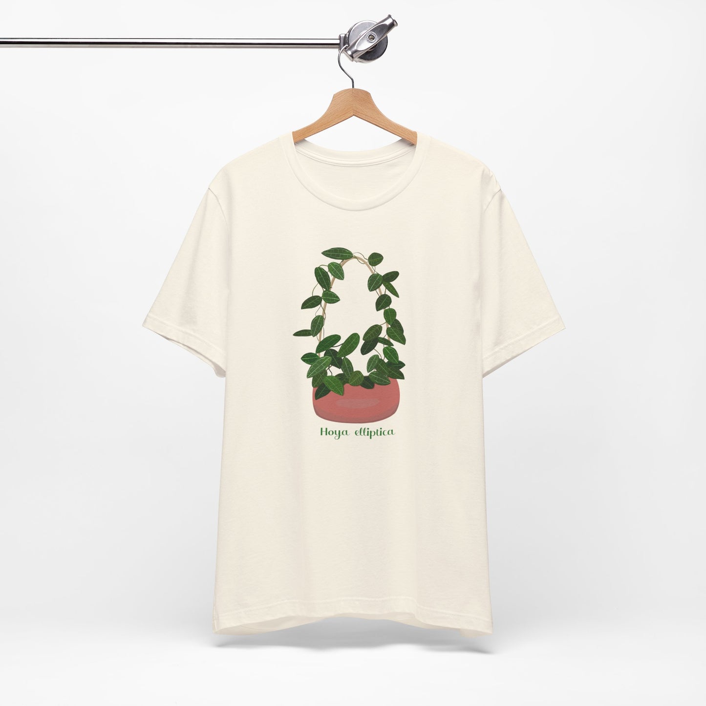 Hoya Elliptica Plant Lover T-Shirt -  White, Natural, Black
