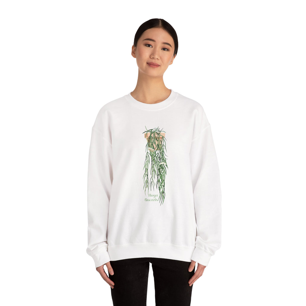 Hoya Linearis Plant Lover Crewneck Sweatshirt