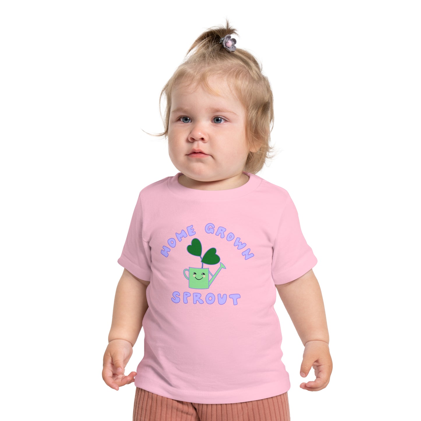 Home Grown Sprout Toddler T-Shirt, Plant Lover Kids Tee, Botanical Garden Child Top, Nature Inspired Baby Shirt, Gardening Gift