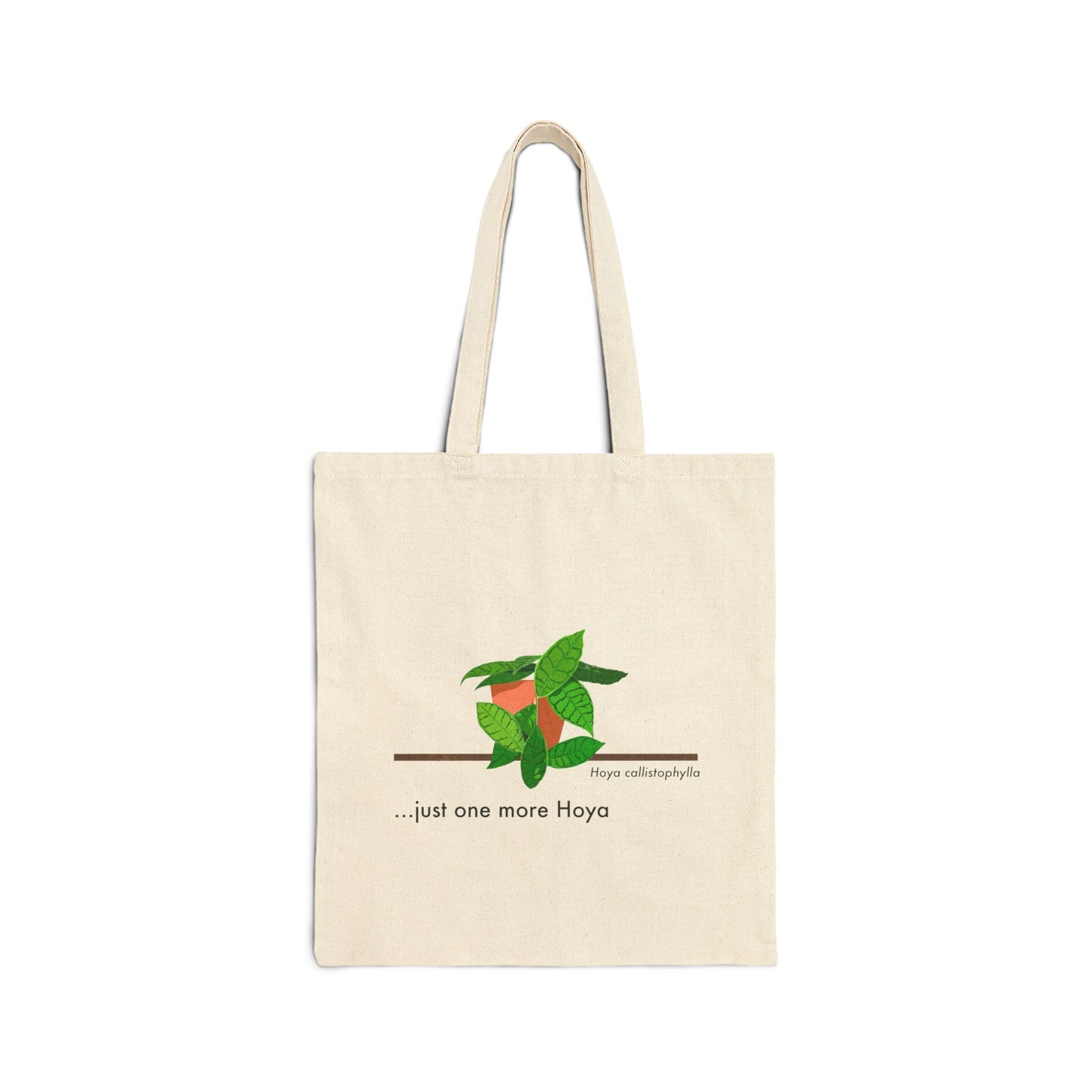 Hoya Callistophylla Canvas Tote Bag