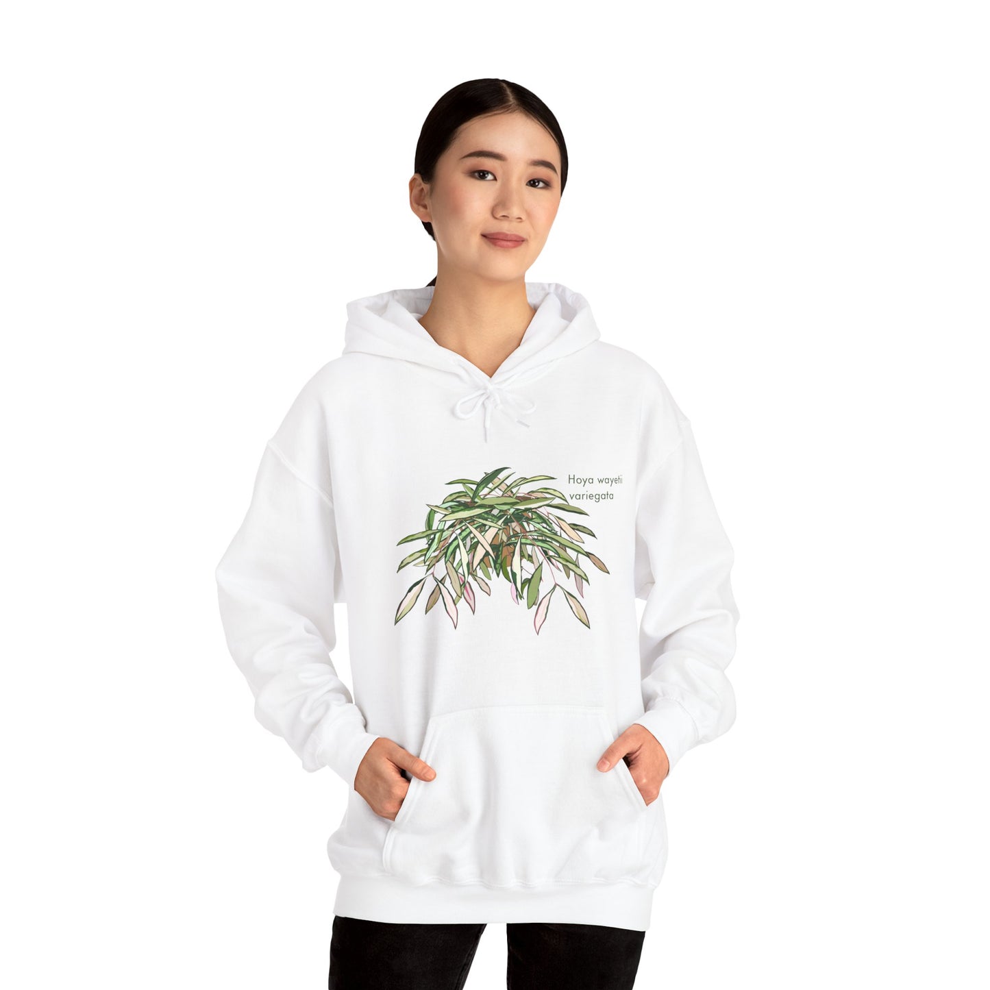 Hoya Wayetii Variegata Plant Hoodie
