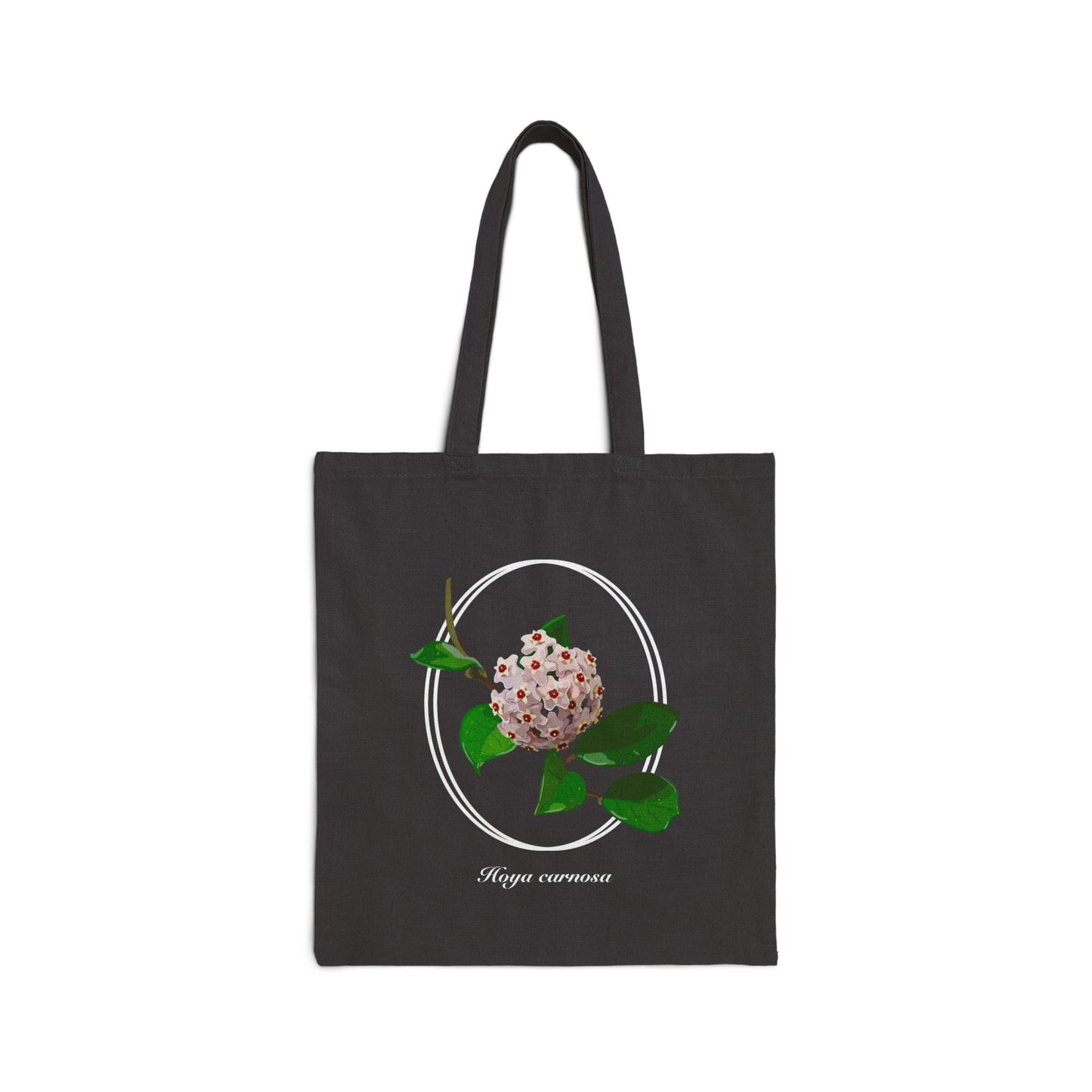 Hoya Carnosa in Bloom Canvas Tote Bag