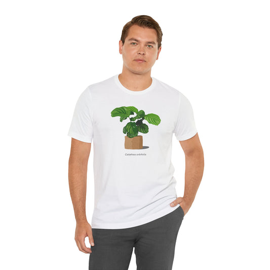 Calathea Orbifolia Plant Lover T-Shirt - White