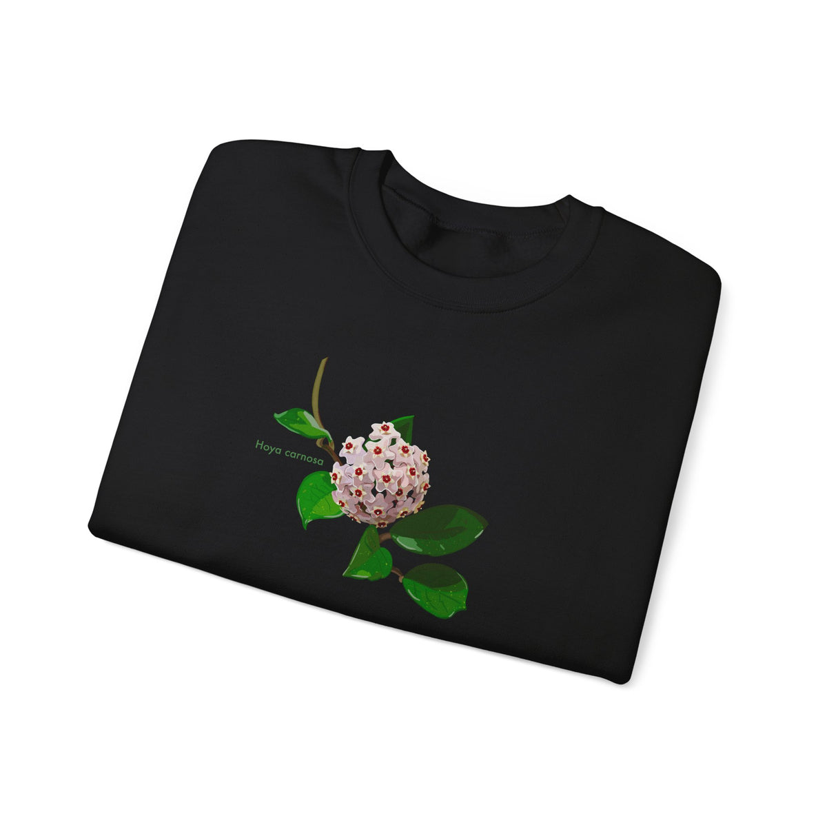 Hoya Carnosa in Bloom Plant Lover Crewneck Sweatshirt