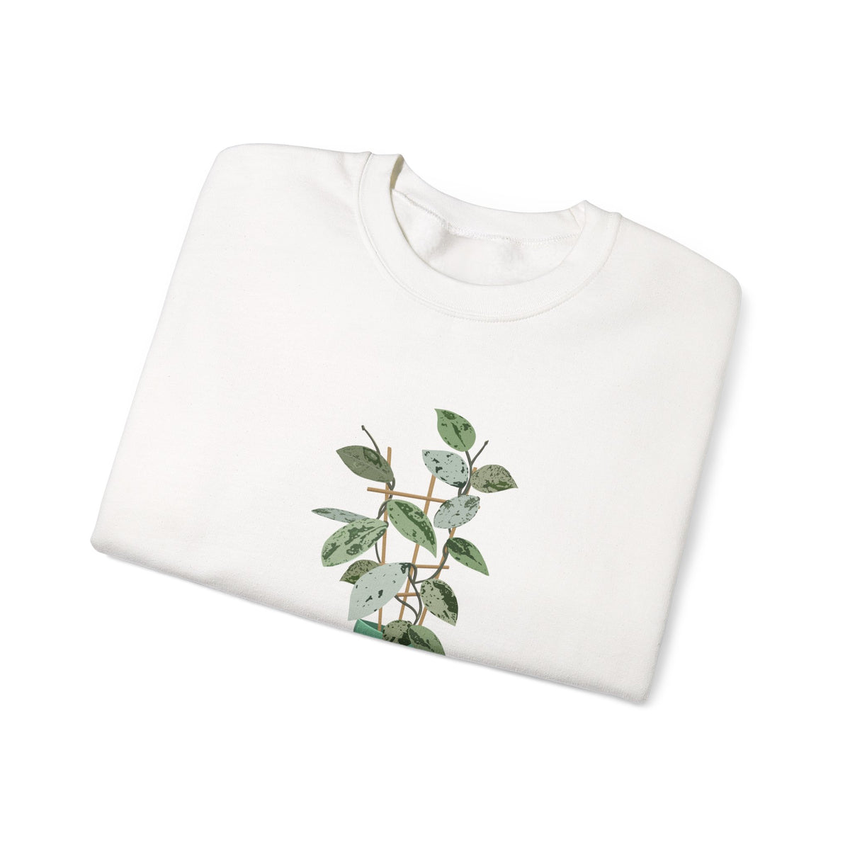 Hoya Carnosa Plant Lover Crewneck Sweatshirt
