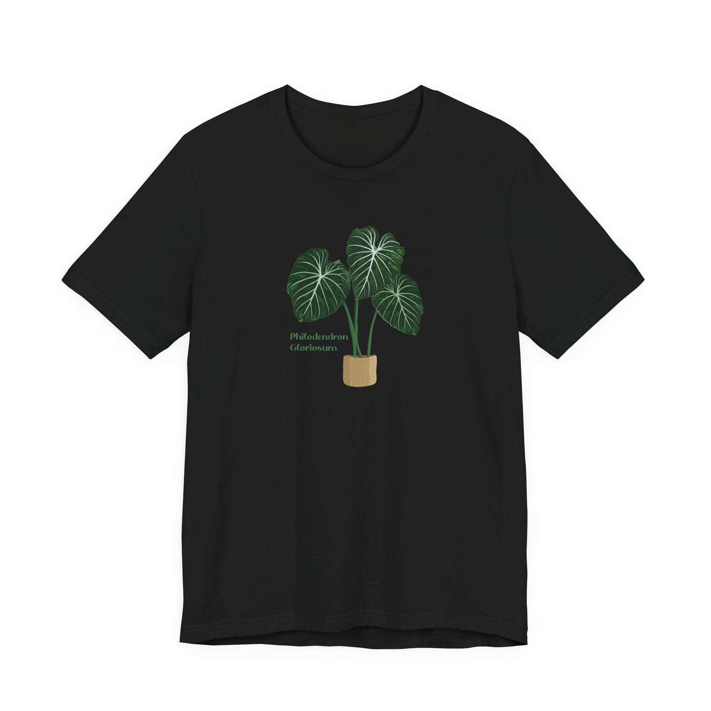 Philodendron Gloriosum Plant Lover T-Shirt - White, Natural, Black