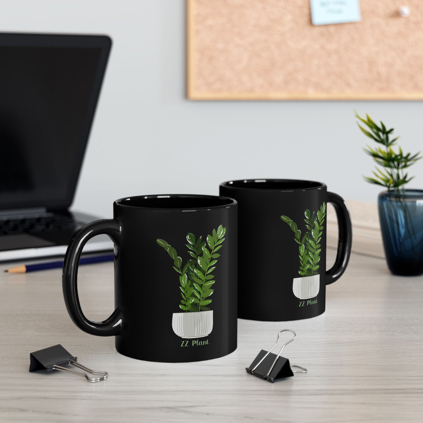 ZZ Plant Lover Mug - Black