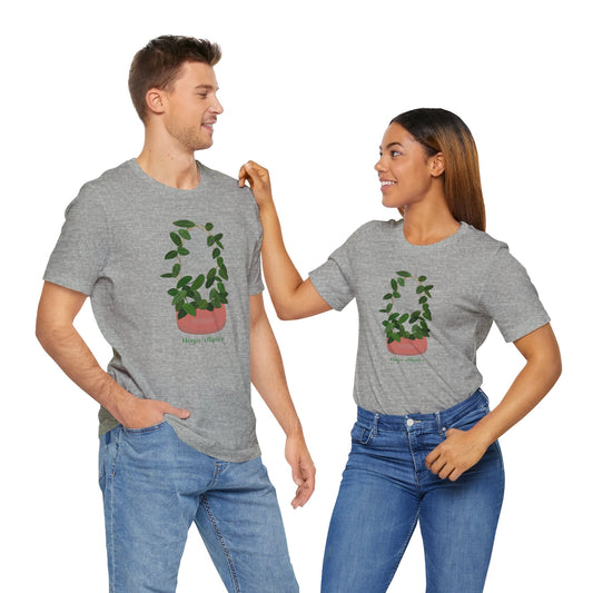 Hoya Elliptica Plant Lover T-Shirt -  Athletic Heather