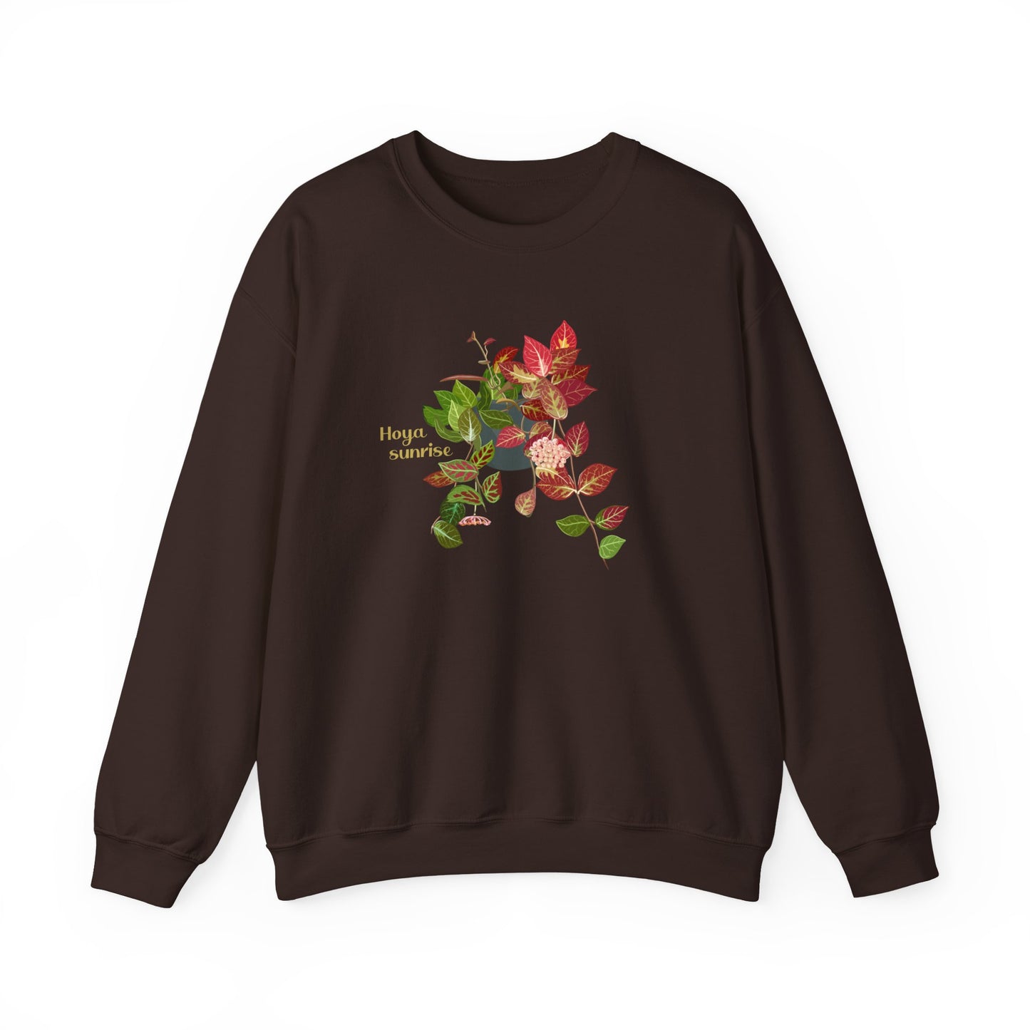 Hoya Sunrise Plant Lover Crewneck Sweatshirt