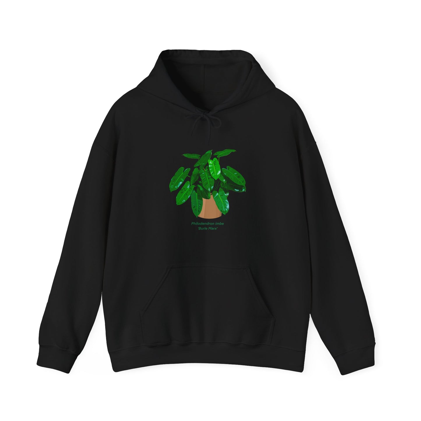 Philodendron Imbe 'Burle Marx' Plant Hoodie