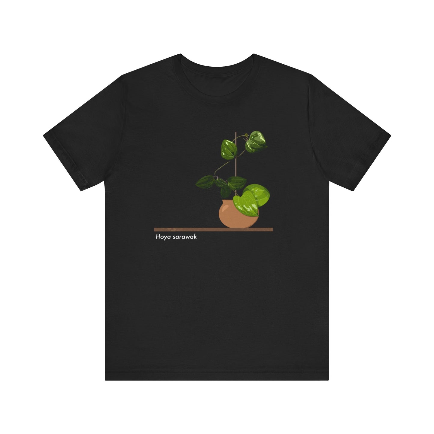 Hoya Sarawak Plant Lover T-Shirt - Black