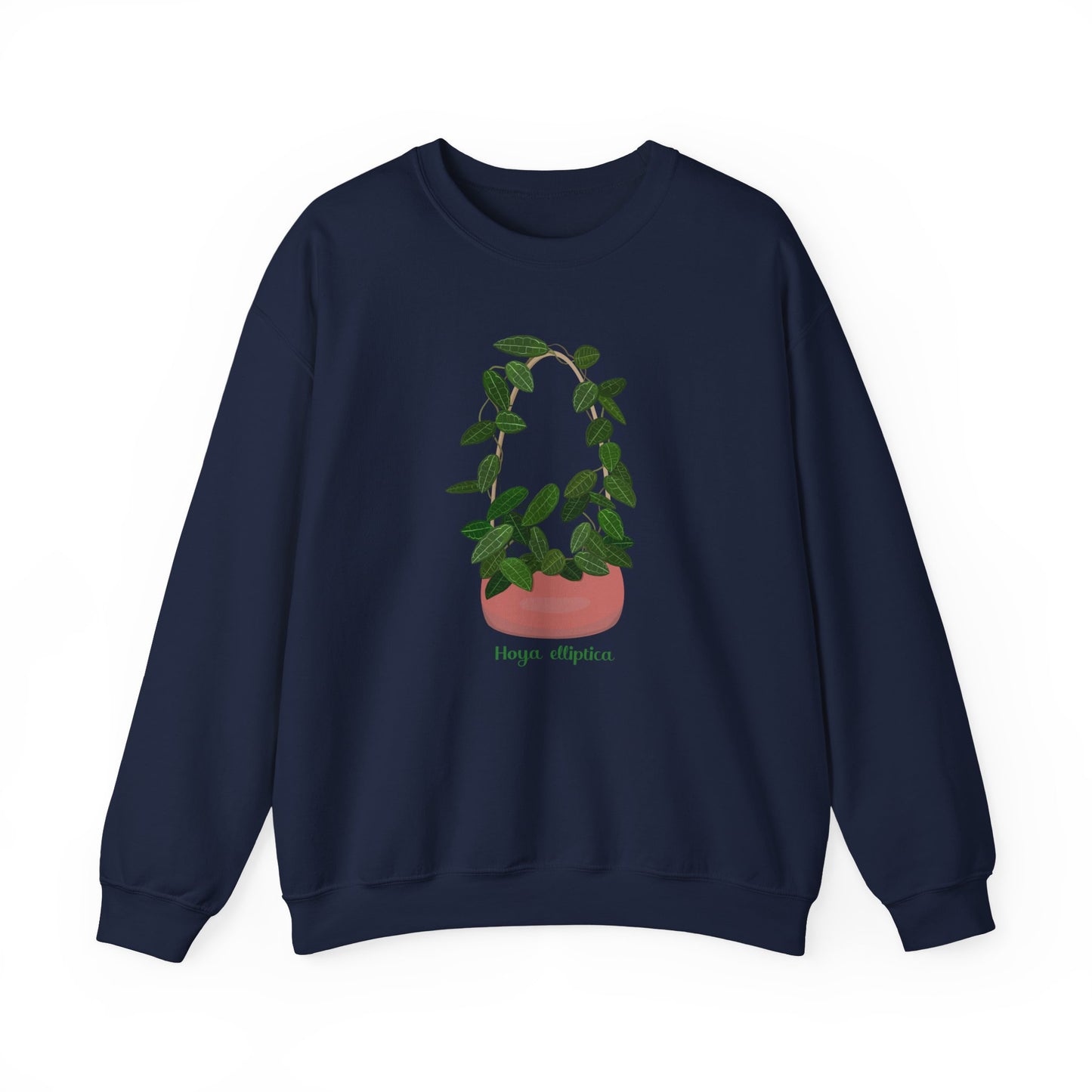 Hoya Elliptica Plant Lover Crewneck Sweatshirt