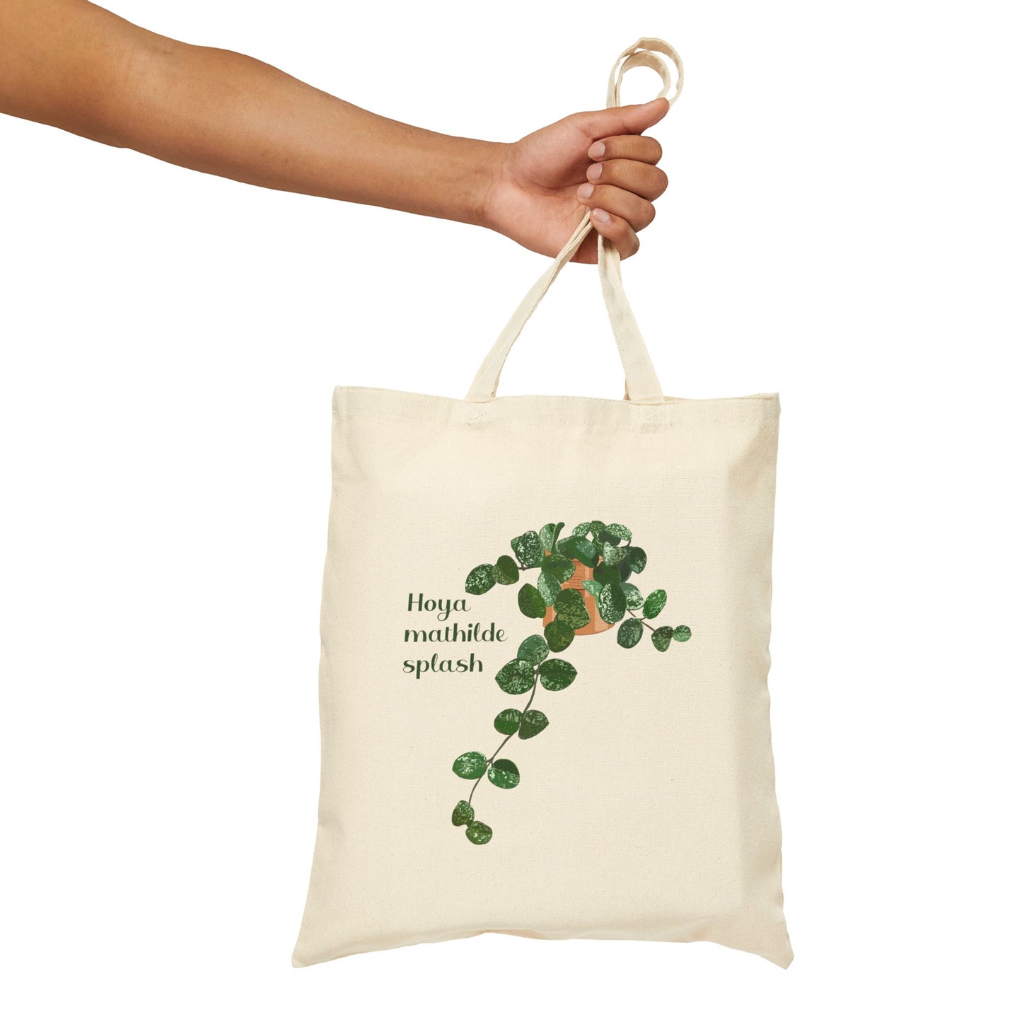 Hoya Mathilde Splash Canvas Tote Bag