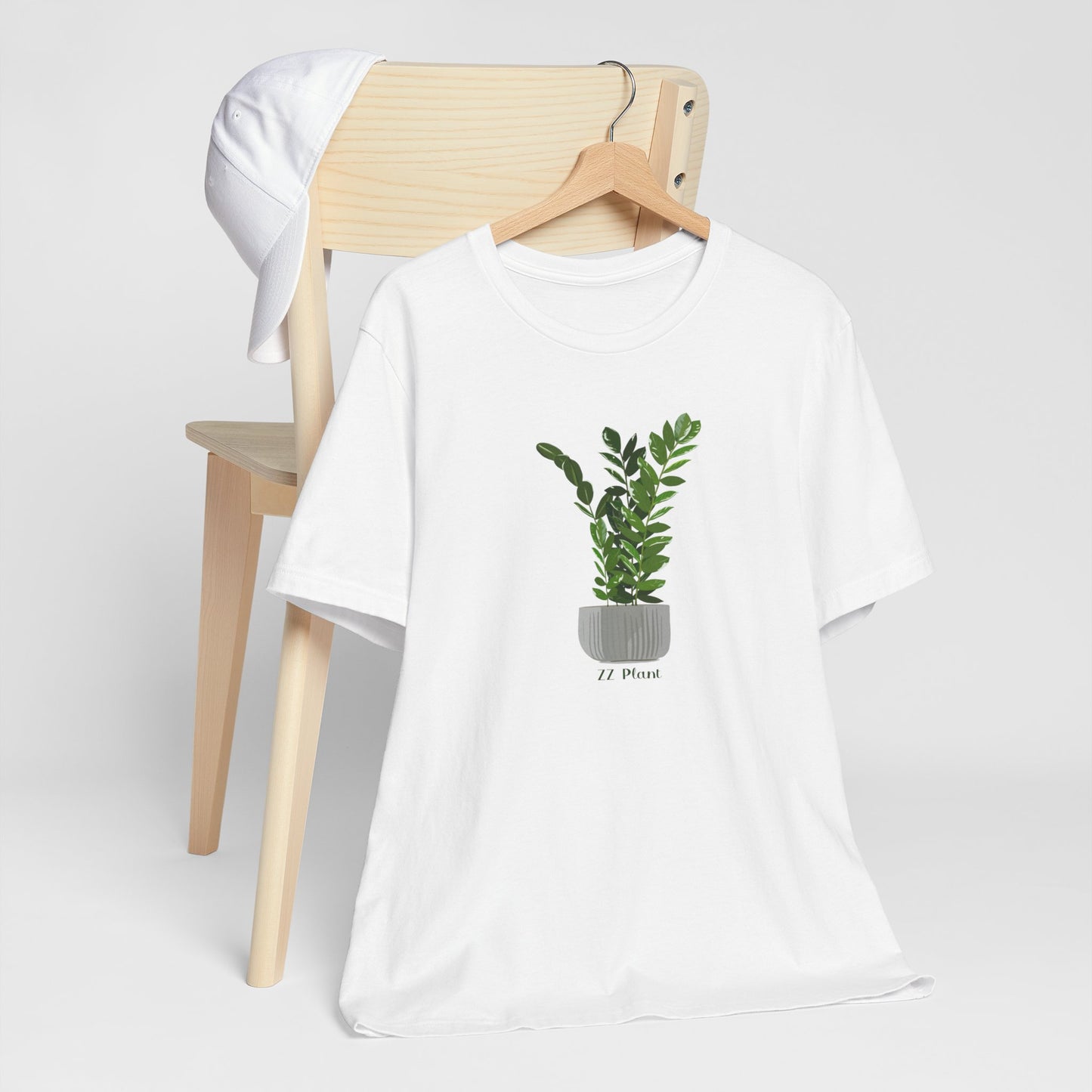 ZZ Plant Lover T-Shirt - White, Natural, Black