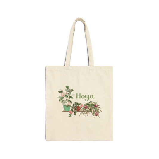 Hoya Hindu Rope, Carnosa, & Wayetii Trio Canvas Tote Bag